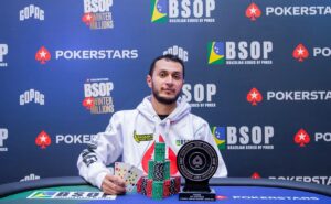 Neto Ribeiro, campeão do Meia Milha do BSOP Winter Millions