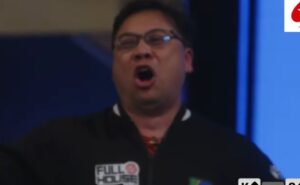 Afonso Shiozaki comemorou muito no BSOP Winter Millions