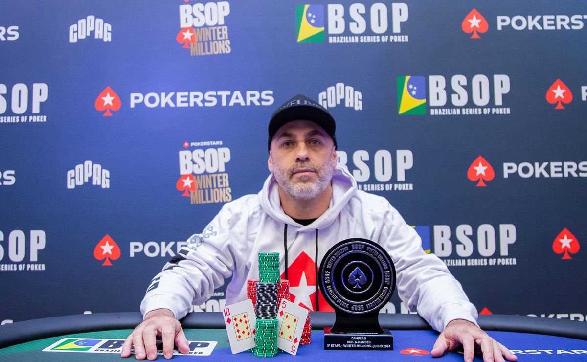 Carlos José, campeão do 6-Handed do BSOP Winter Millions