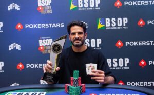 Thiago Camilo, campeão do High Roller do BSOP Winter Millions