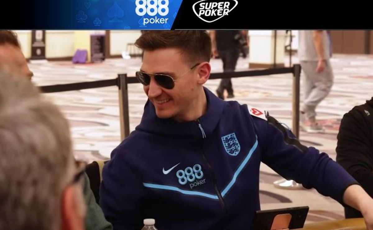 Nick Eastwood foi um dos representantes do 888poker (Foto: Reprodução/YouTube @888poker)