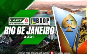 BSOP/LAPT Rio de Janeiro terá muitos satélites no PokerStars