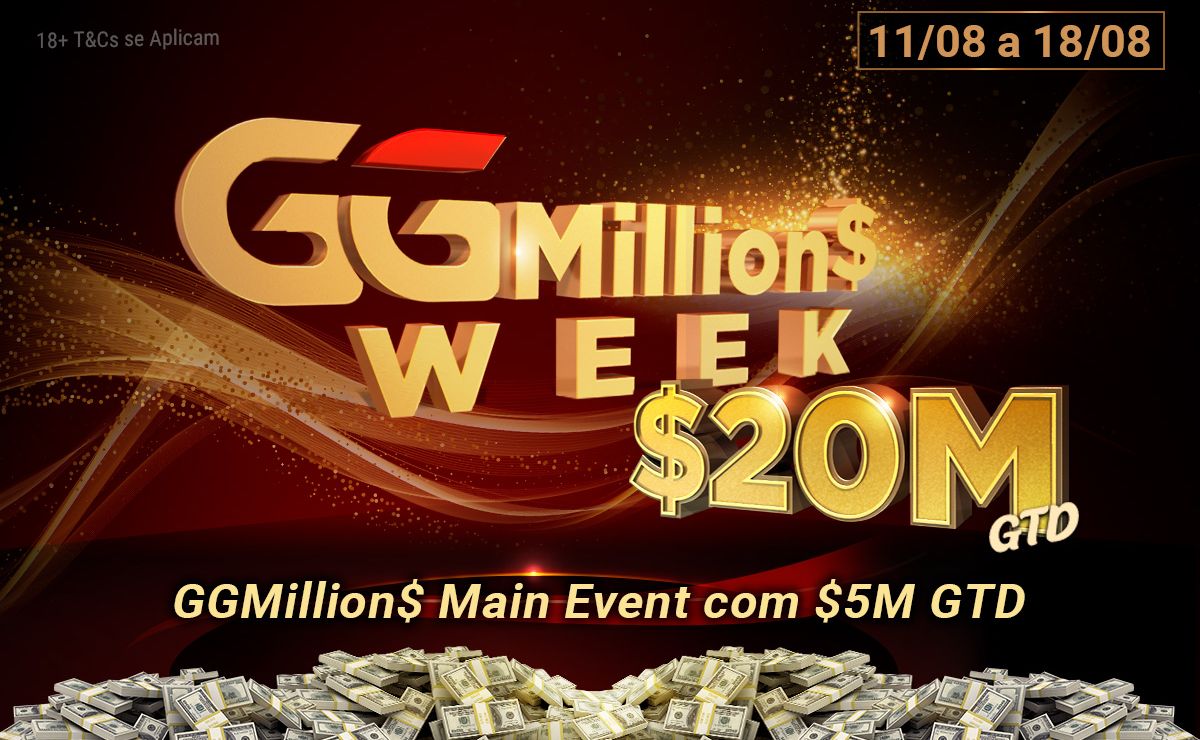 GGMillion$ Week promete grandes forras no GGPoker