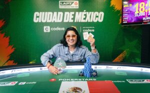 Nancy Alvarez aprendeu a jogar poker junto com a noiva