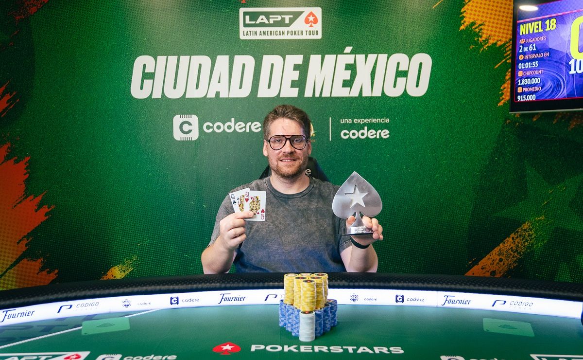 Rui Bouquet alcançou o sexto título nos últimos sete ITM's que fez