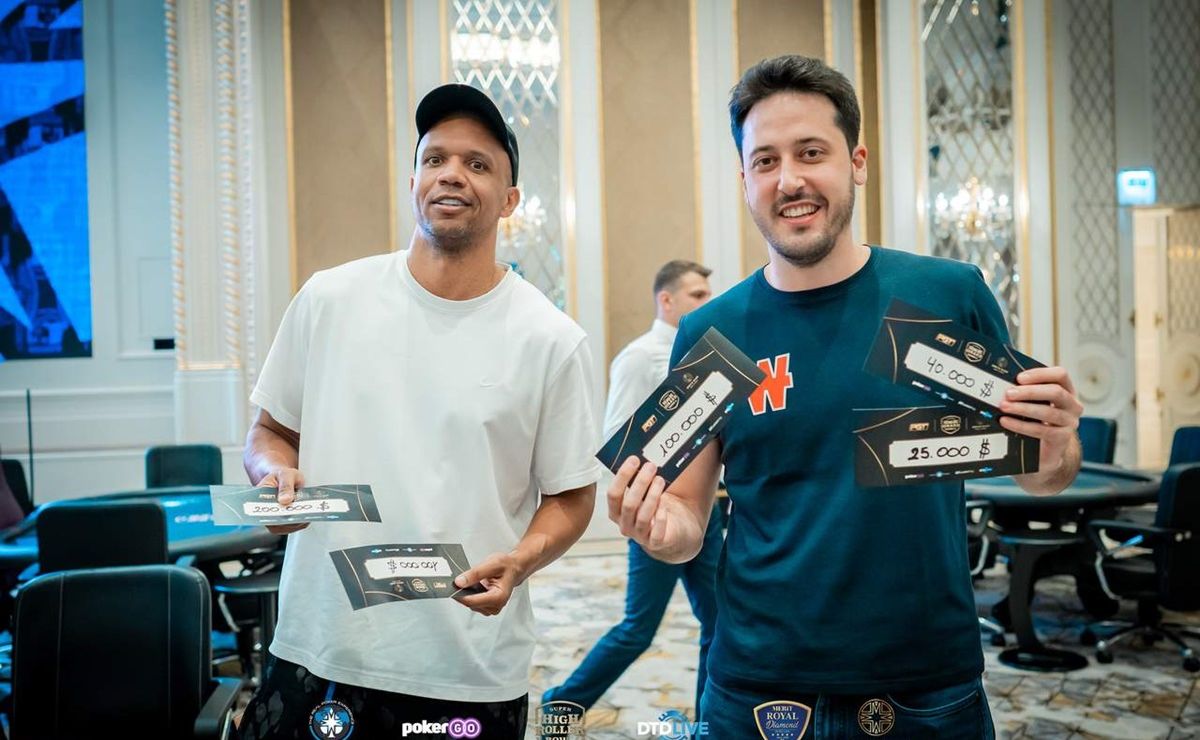 Phil Ivey e Adrian Mateos dominaram os bounties (Foto: PokerGO)