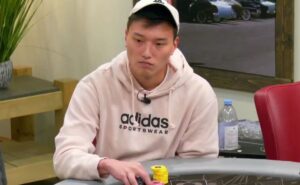 Yoochan escapou da overbet gigante no The Lodge (Foto: Reprodução/X @LodgeCardClub)