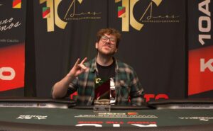 Henrique Di Salvo, campeão do High Roller PKO do CGP Capital