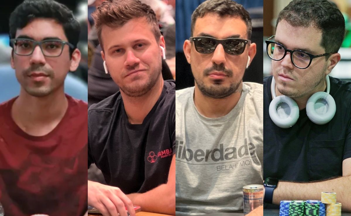 Pablo Brito, Kelvin Kerber, Peter Patrício e Brunno Botteon avançaram de fase