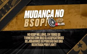 O BSOP Millions 2024 terá uma mudança importante