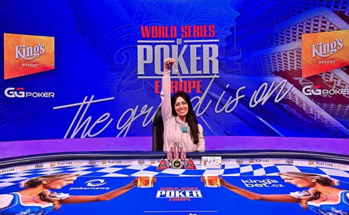Vivian Saliba, campeã do Evento #4 da WSOP Europa (Foto: PokerNews)