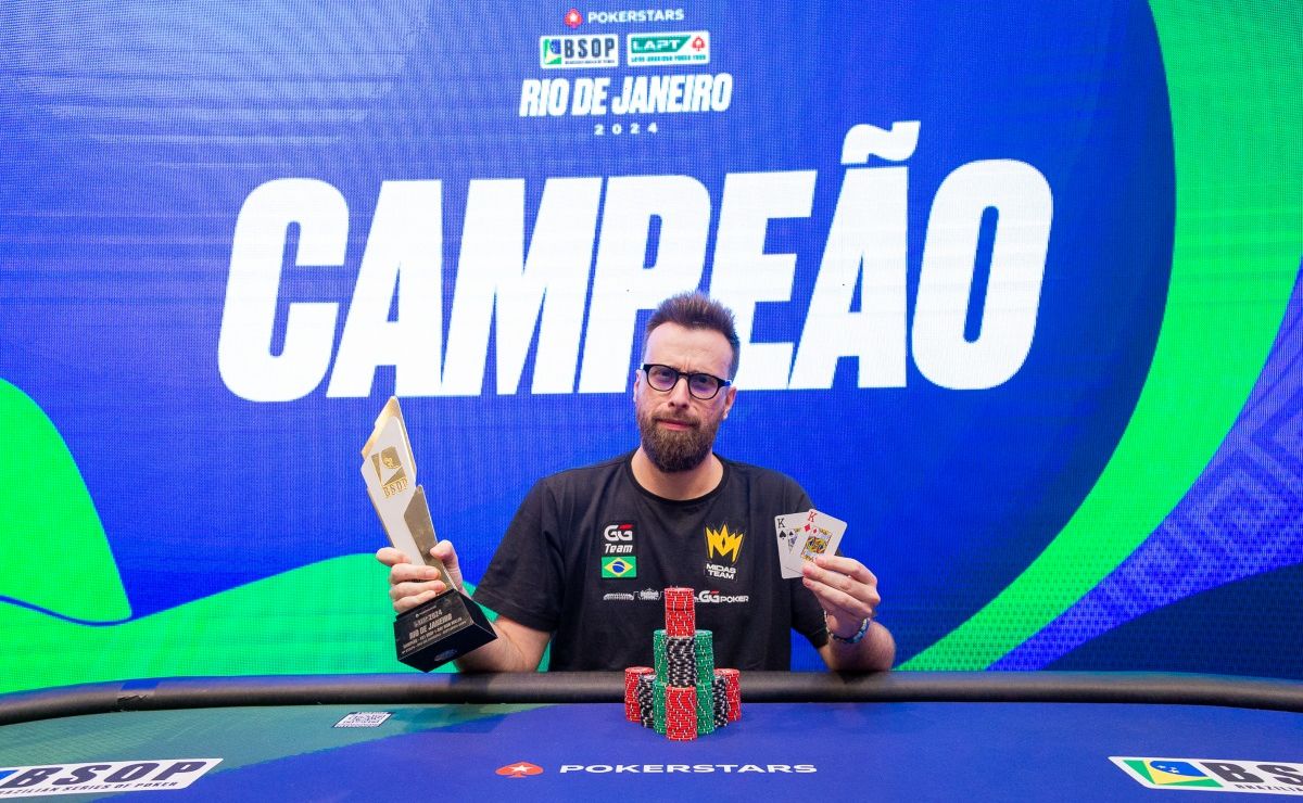 Daniel Almeida – Campeão do 1-Day High Roller do BSOP Rio