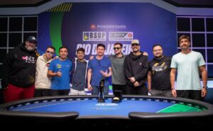 Mesa Final do Main Event do BSOP Rio