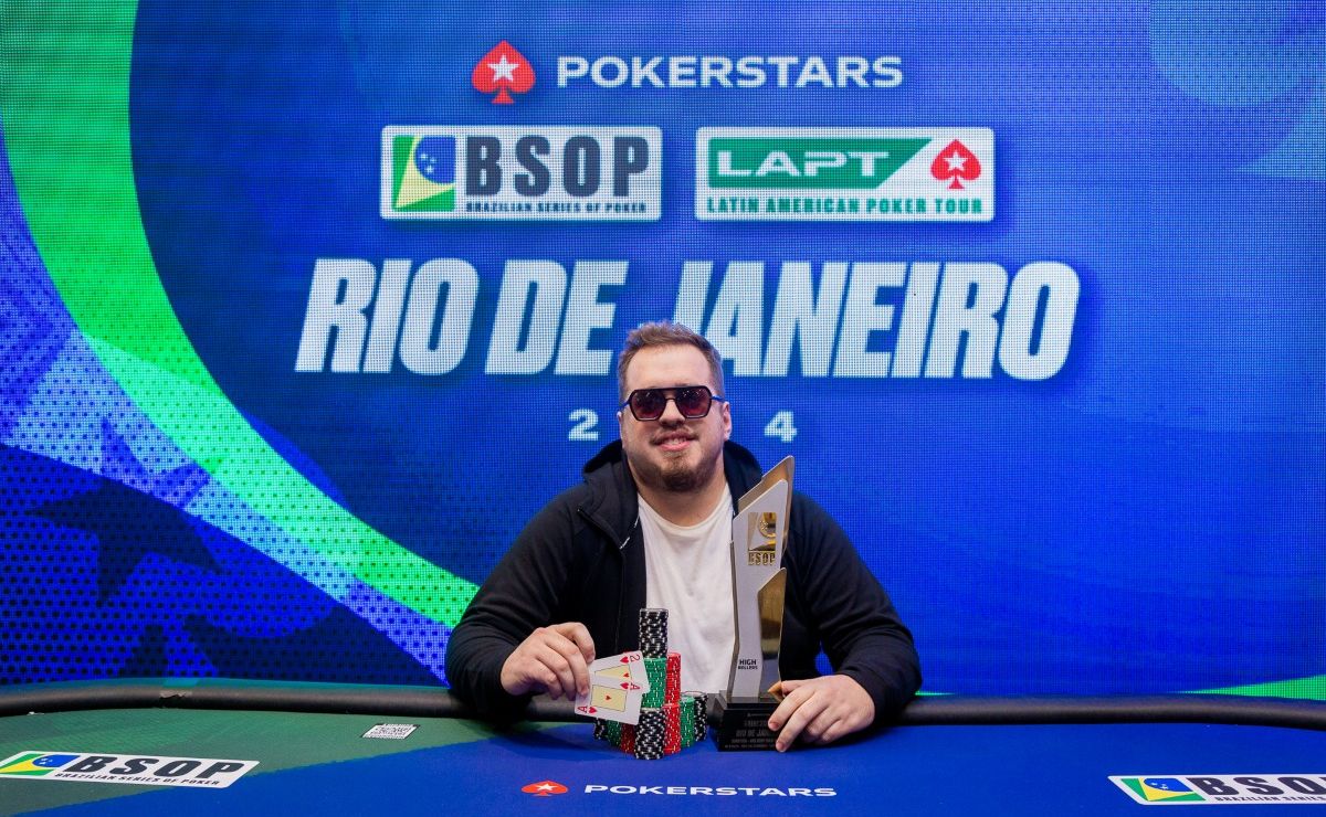 Ezequiel Waigel – Campeão do High Roller do BSOP Rio
