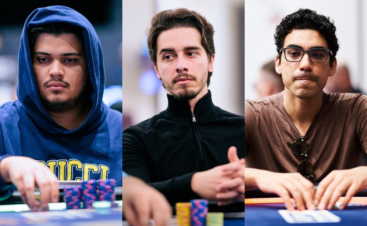 Belarmino Souza, Felipe Ketzer e Pablo Brito estão vivos no High Roller do EPT Chipre