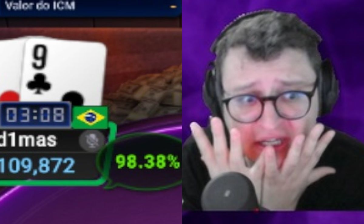 Alan Ferreira foi à loucura com derrota de Nilton Dimas (Fotos: Reprodução/Twitch)