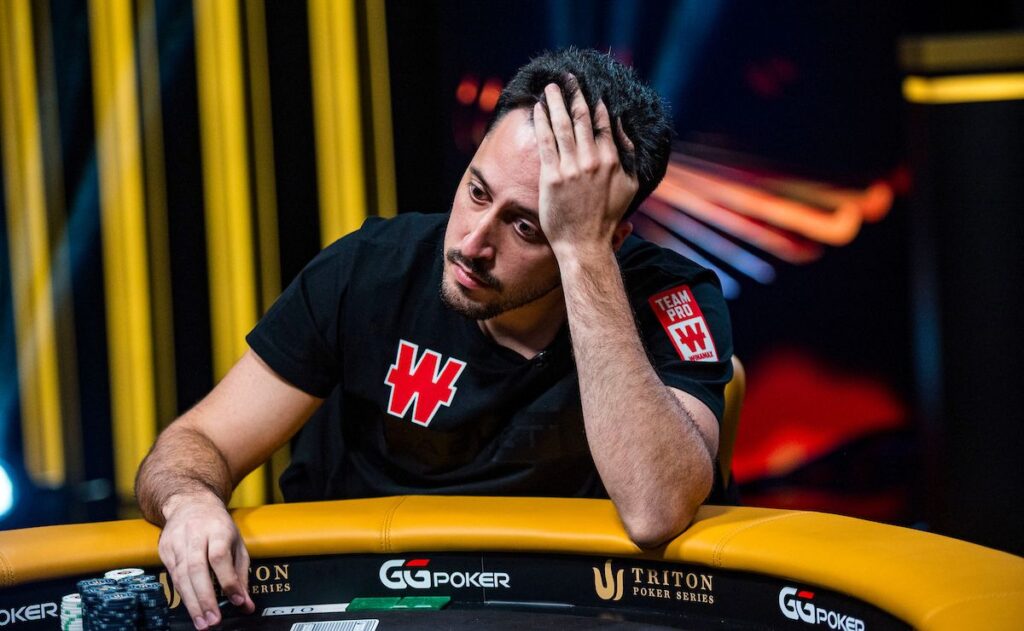 Adrian Mateos foi eliminado logo no início do Dia 2
