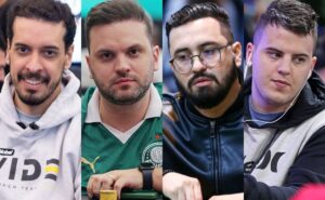Alex Bez, Saulo Sabioni, Elvis Renan e Bruno Gazotto levaram pacotes no Mega Satélite