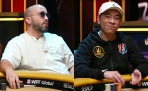 Bryn Kenney precisou achar outs pra seguir no valioso torneio (Imagem: Triton Poker/Youtube)