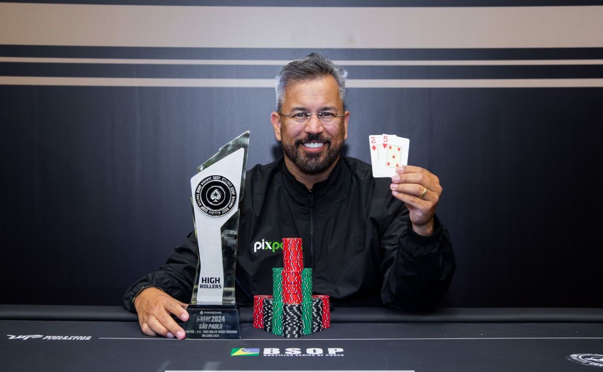 Rogério Siqueira – Campeão do High Roller Turbo Freezeout do BSOP Millions