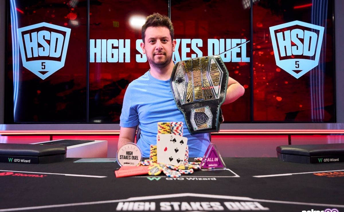 Jared Bleznick não tomou conhecimento de Patrik Antonius (Foto: PokerGO)