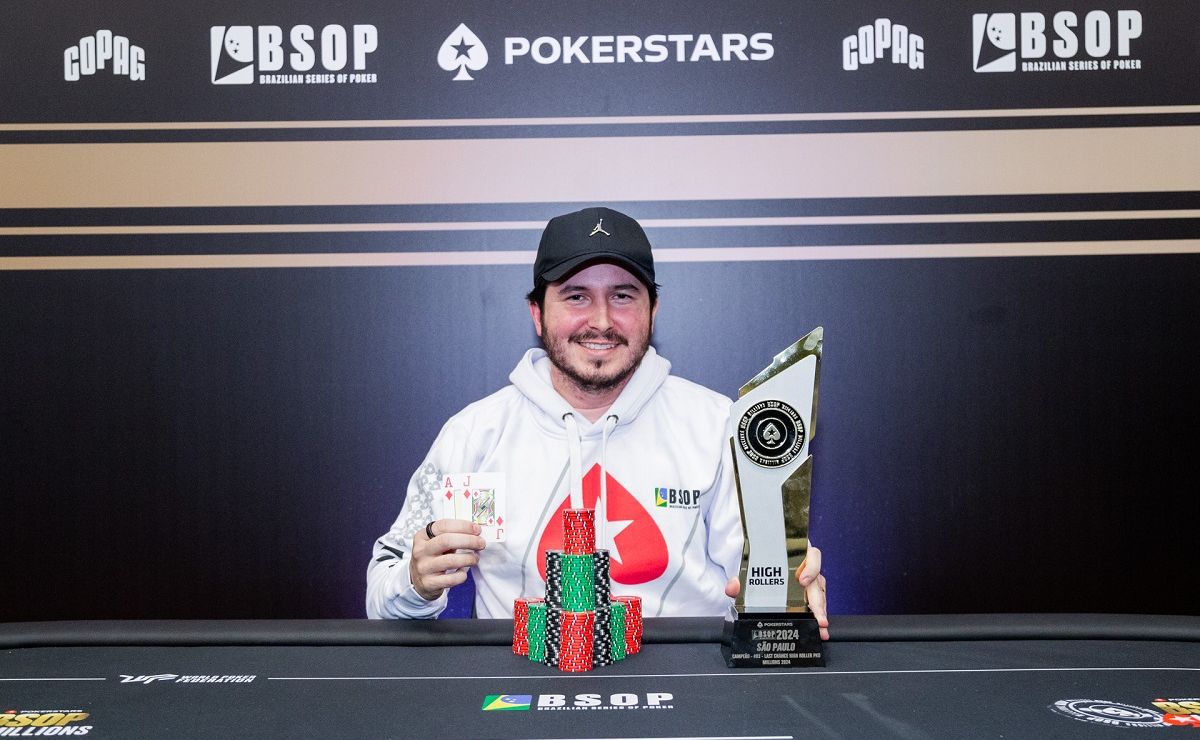 Dennys Ramos, campeão do Last Chance HR PKO do BSOP Millions