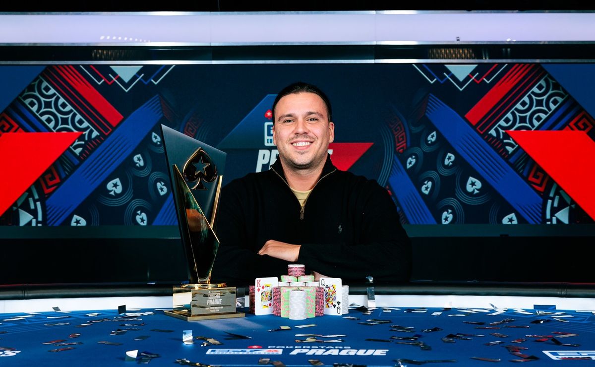 Pedro Marques, campeão do Main Event do EPT Praga