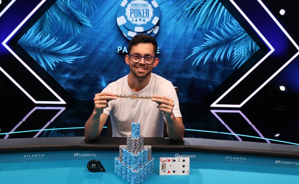 Mike Gorodinsky, campeão do Evento #10 da WSOP Paradise (Foto: WSOP)