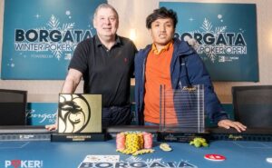 Joseph Neiman e Nguyen Le, os campeões do Main Event do Borgata Winter Poker Open (Foto: Poker.Org)