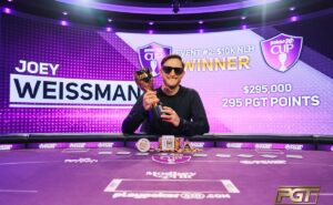 Joey Weissman, campeão do Evento #2 da PokerGO Cup (Foto: PokerGO)