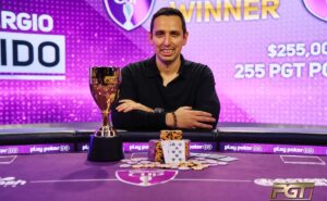 Sergio Aido, campeão do Evento #5 da PokerGO Cup (Foto: PokerGO)