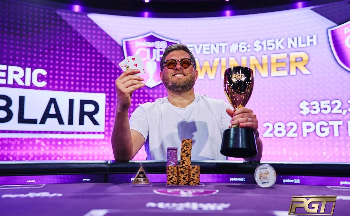 Eric Blair, campeão do Evento #6 da PokerGO Cup (Foto: PokerGO)
