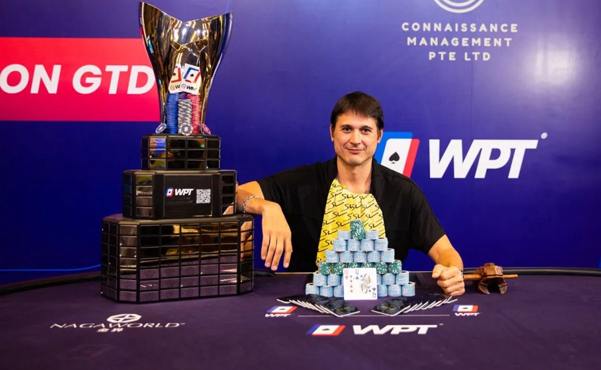 Artem Vezhenkov, campeão do Main Event do WPT Camboja (Foto: WPT)