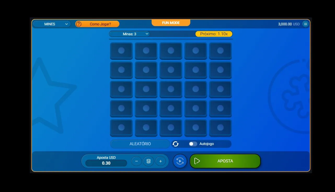 Mines versão demo superbet