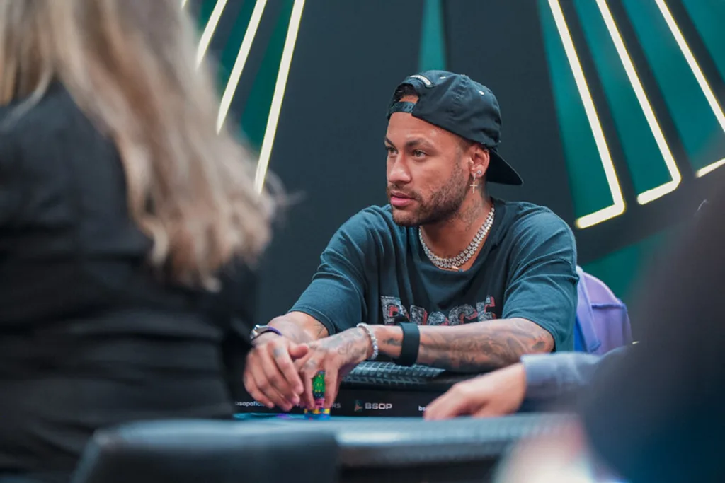 Neymar é um dos 10 brasileiros que se destacam no poker.