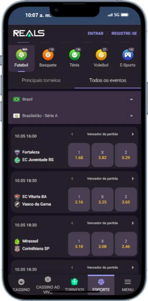 Apostas Esportivas REALS Bet Apostas Esportivas