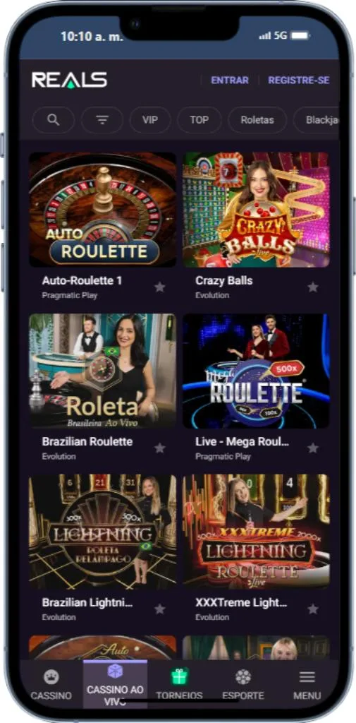 Cassino Ao Vivo Cassino Ao Vivo REALS Bet