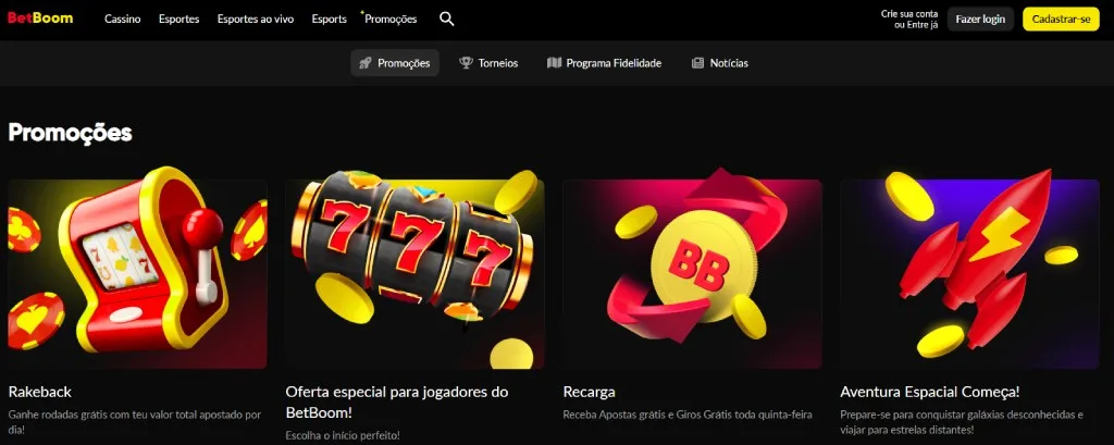 BetBoom Recompensas Jogadores Código Promocional BetBoom