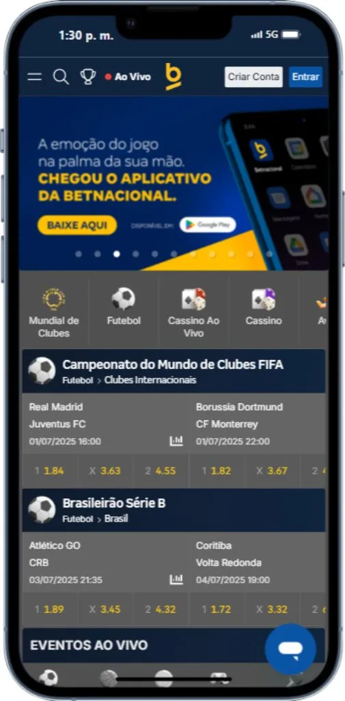 Betnacional App Baixar Betnacional App