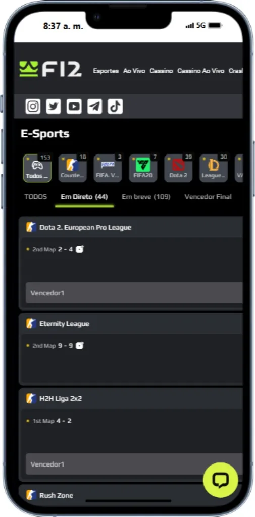 F12.Bet Esportes