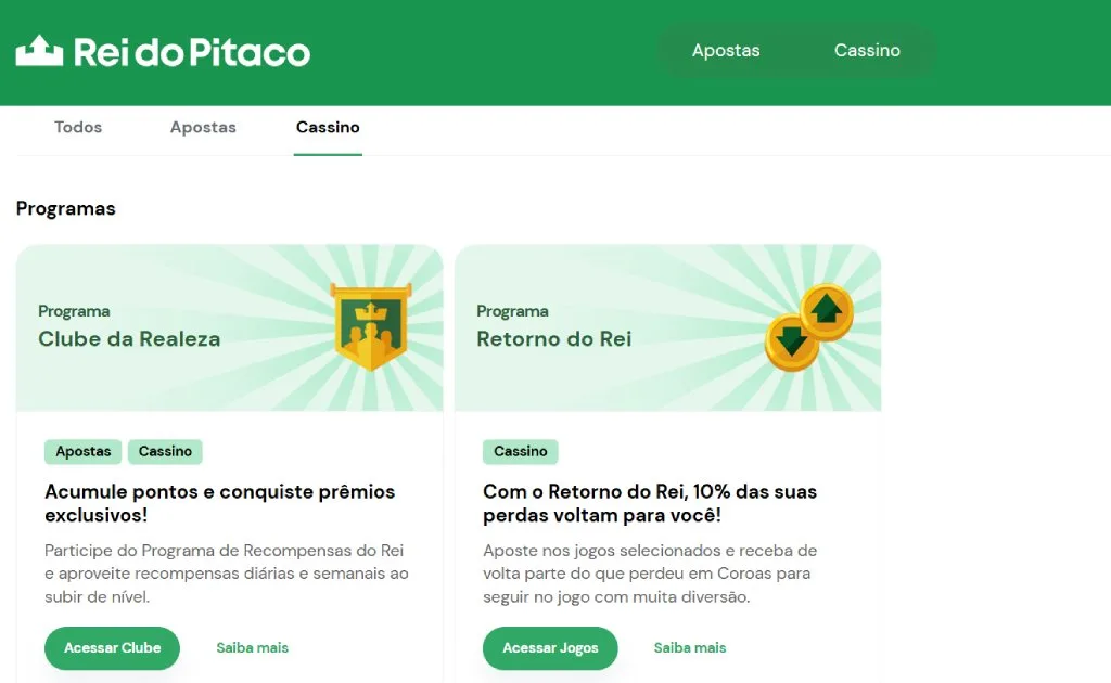 Rei do Pitaco Cassino