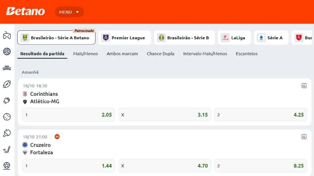 Catálogo Esportivos Da Betano Apostas Betano