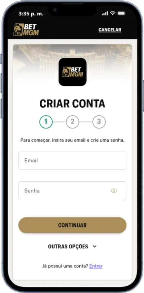 BetMGM Cadastro