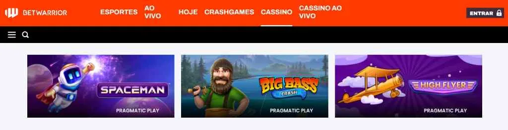 Cassino Ao Vivo BetWarrior