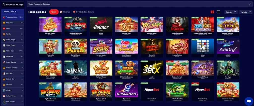 HiperBet Cassino Jogos Cassino da HiperBet