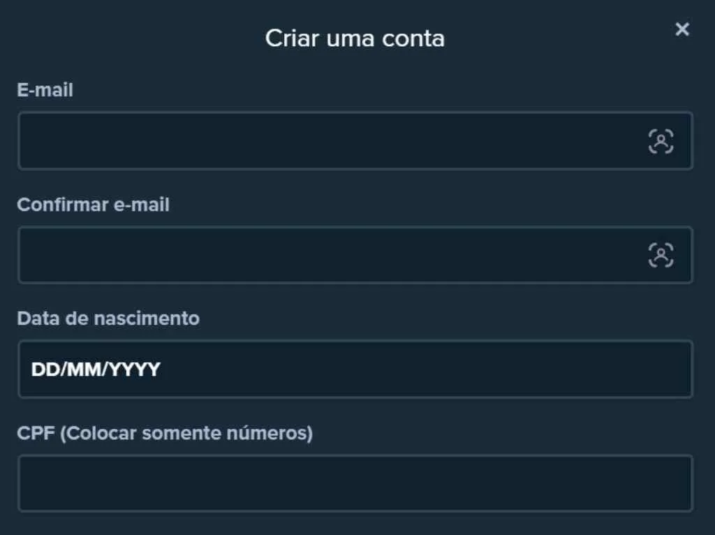 Criar Conta Stake Stake Cadastro