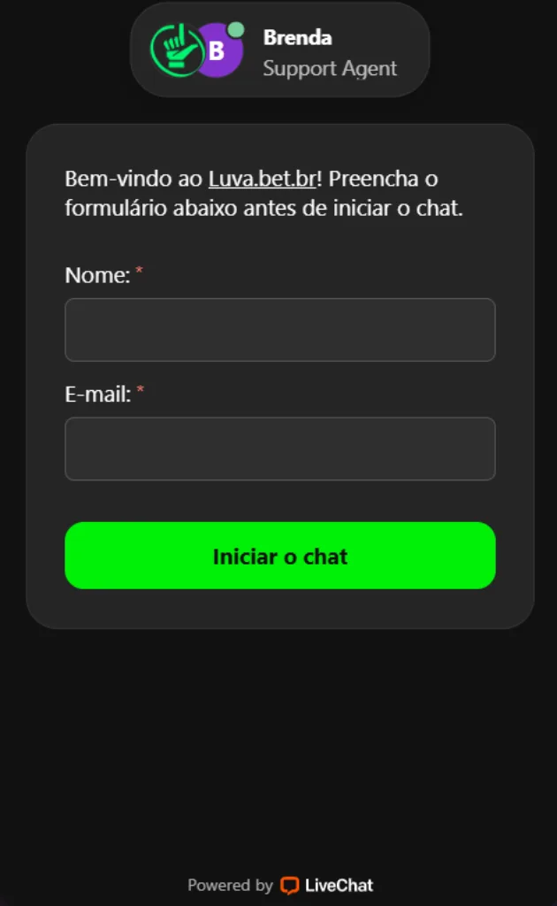 SAC LuvaBet Atendimento ao cliente na Luva.bet