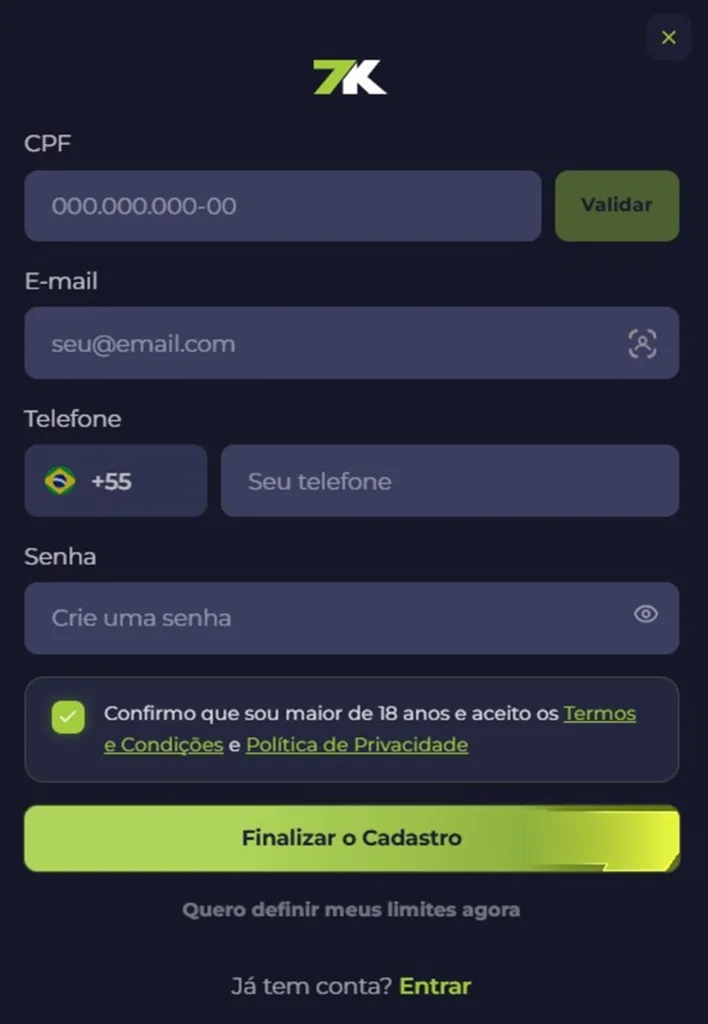 7K Cadastro