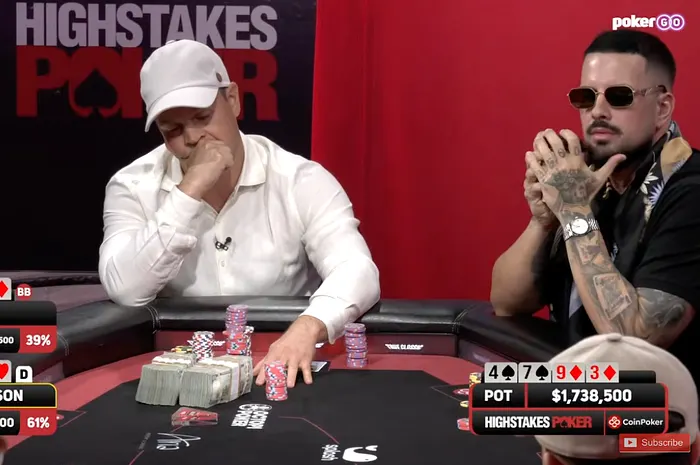 Pote recorde de US$ 2,47 milhões no High Stakes Poker acaba com derrota de Andrew Robl
