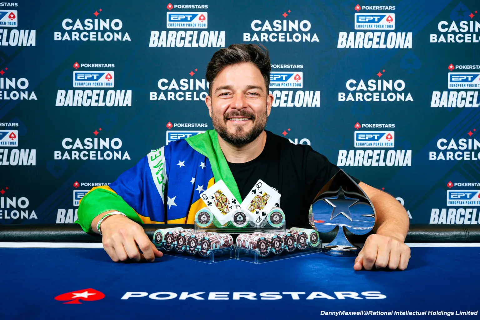 Fabiano Kovalski conquista o Mystery Bounty no EPT Barcelona